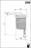LUCAS FILTERS lfpf041 -  Топливный фильтр